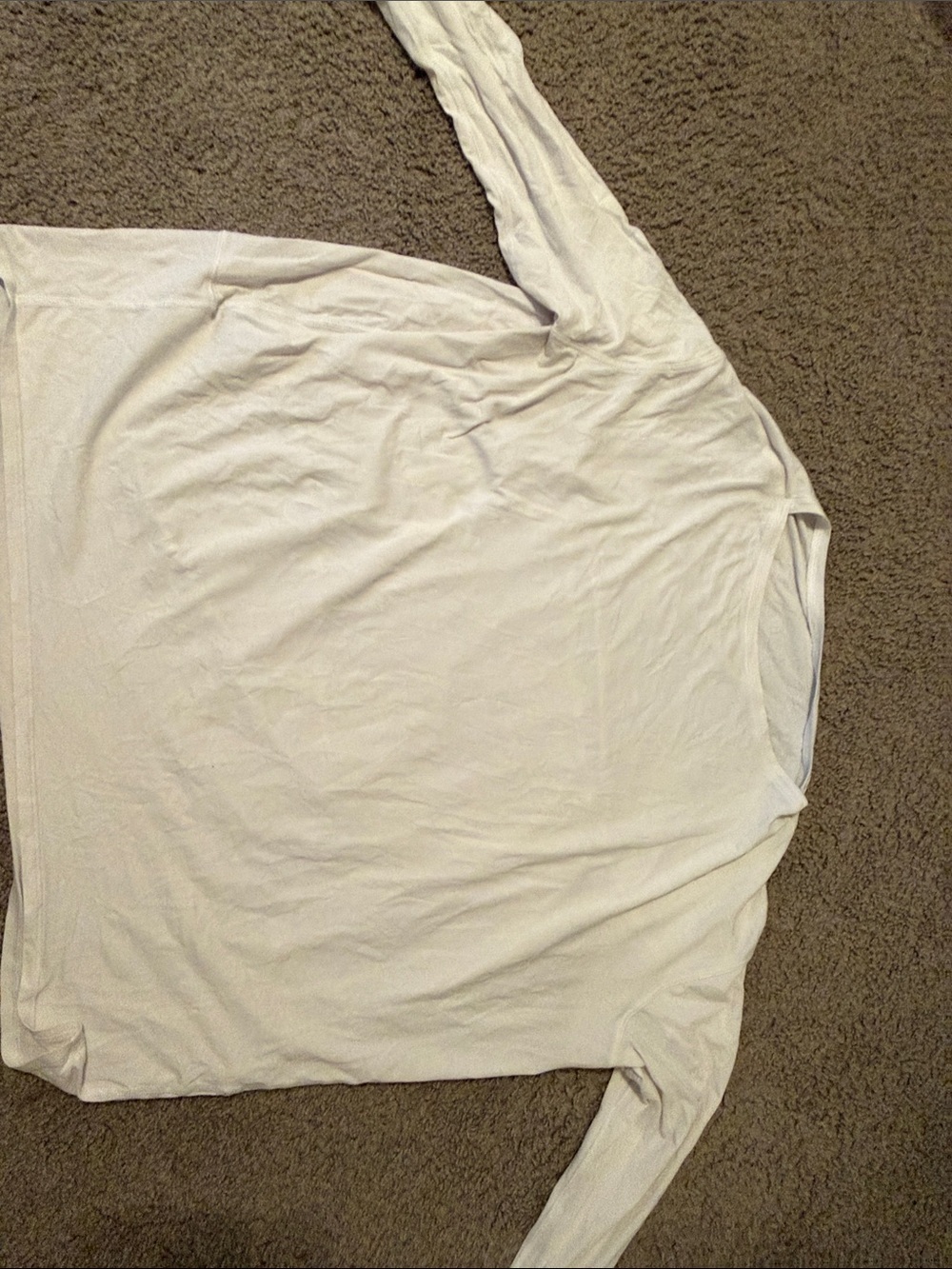 lululemon athletica Long Sleeve Tee in White